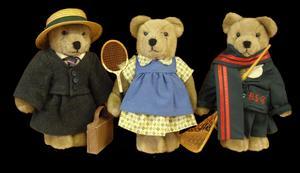 teddy bear trio